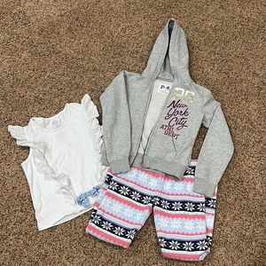 Kids 3 piece outfit size 10.